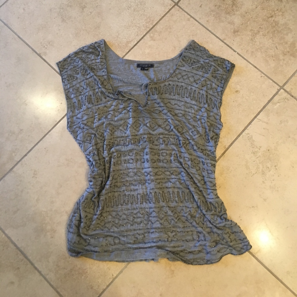 Gryphon NY Beaded top